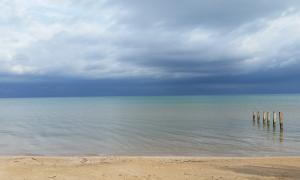 Ipperwash Beach on Lake Huron. Ipperwash, Ontario. Recreation. Jessica Van Zwol.
